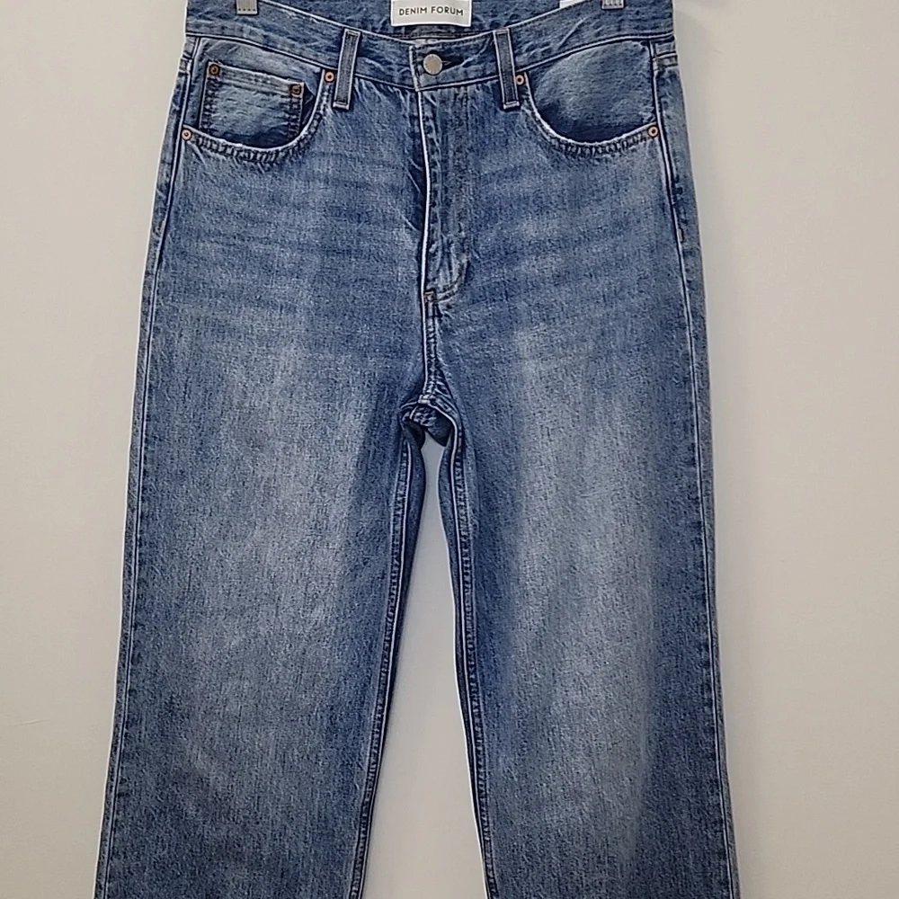 Aritzia 100% Cotton  Denim Forum The '90S Iggy Lo-Rise Baggy Jeans Size 27 - Picture 14 of 16